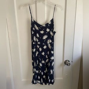 Navy blue sundress old navy size L